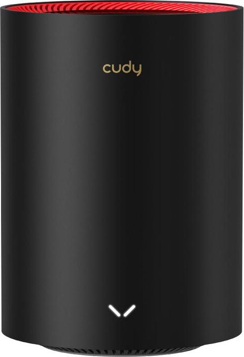 Actual product image Cudy M3000 Dual-band ( / ) Wi-Fi 6 (802.11ax) Black, Red 1 Internal