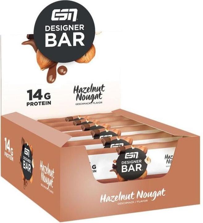 Actual product image ESN Designer bar (Hazelnut, Nougat, 12 pcs., 720 g)
