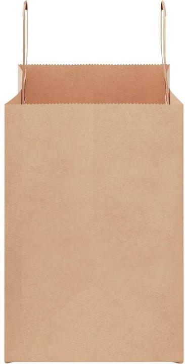 Image du produit VidaXL Sacs en papier kraft 50 pcs. avec anse marron 32x17x25 cm Sac en papier (Pochette cadeau, 50 x)
