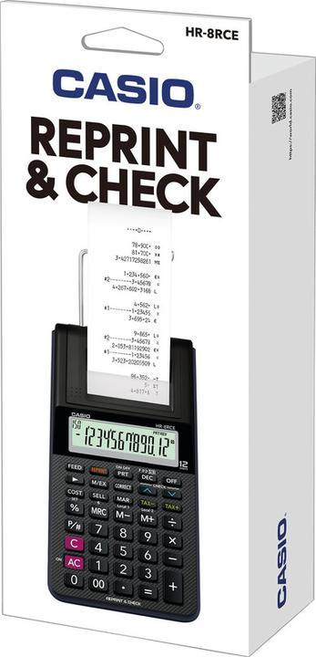 Produktbild Casio Hr-8rce (Batterien, Netzbetrieb)