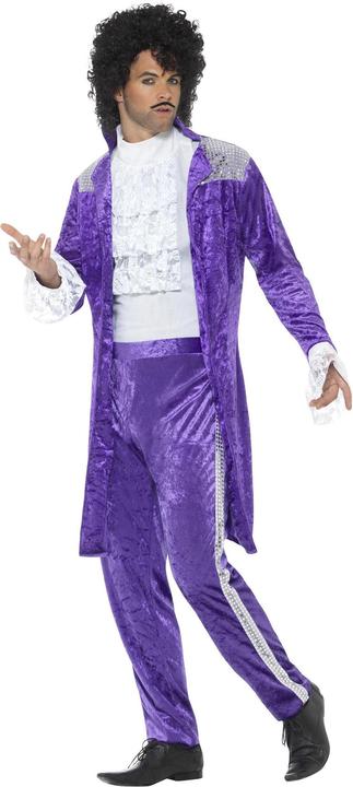 Actual product image Smiffys 80s Musician - Purple Musician (XL)