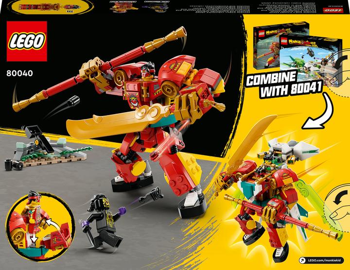 Image du produit LEGO Monkie Kid Combi-Mech (80040, LEGO Monkie Kid)