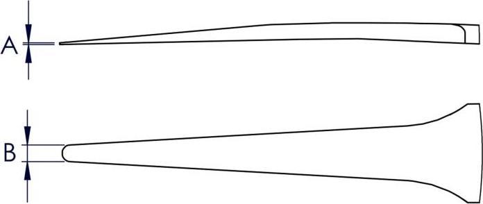 Actual product image Knipex Precision Tweezers