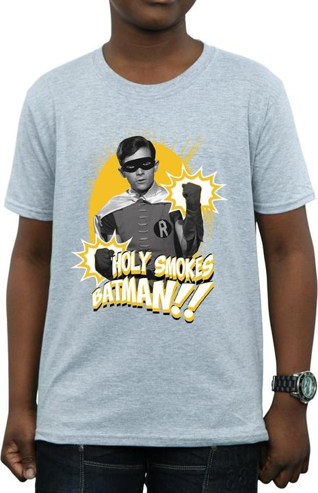 Immagine prodotto Maglietta Garçons Batman Serie TV Robin Holy Smokes (152, 158)