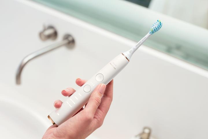 Produktbild Philips Sonicare HX9901/63 Sonicare Diamondclean Smart 9100 Elektrische Schallzahnbürste, App, Rosegold (Schallzahnbürste)