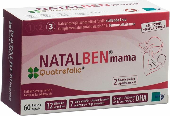 Natalben Mama Quatrefolic (1 Stück, Kapseln, 132 g)