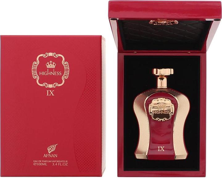 Immagine prodotto Afnan Highness IX Maroon Unisex Eau de Parfum Spray 3.4 Ounce (Eau de parfum, 3.40 ml)