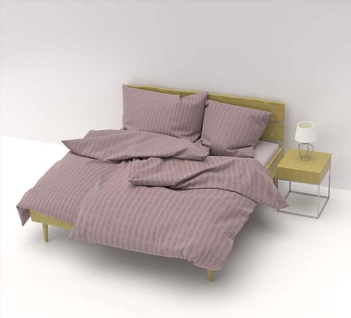 Immagine prodotto Lotus Bettwaren Biancheria da letto in raso Seersucker uni (Copripiumino, 160 x 210 cm)