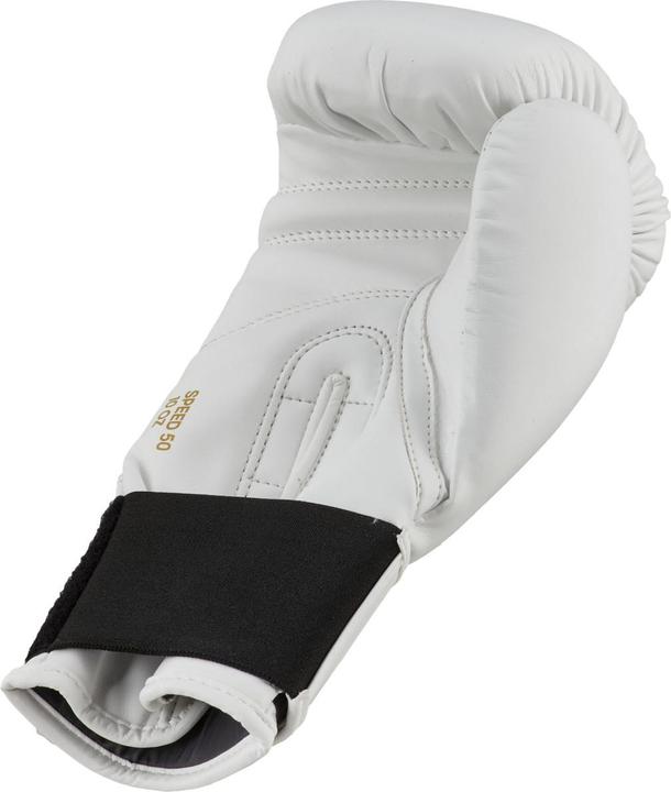 Actual product image adidas Boxing gloves Speed 50, ADISBG50 white/gold (16 OZ)