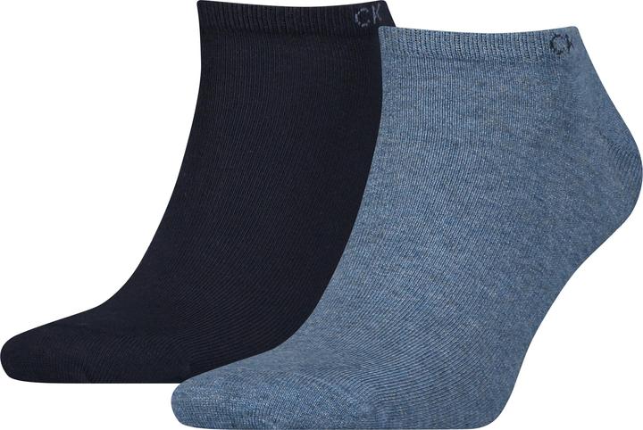 Actual product image Calvin Klein 10 Pair Low Cut Sneaker Socks Mens Short Sock, Colour:Denim Melange, Socks & Stockings (39 - 42)