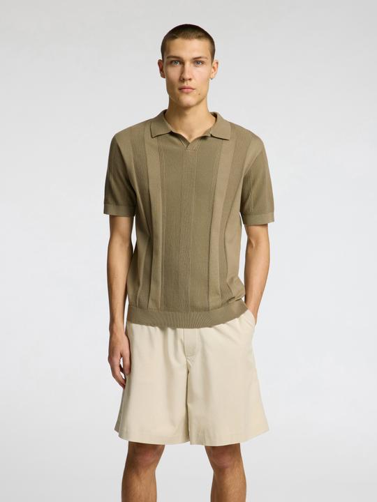 Actual product image Selected Homme Kurzarm Polohemd aus Strick (S)