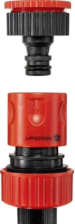 Actual product image Toolcraft Hose connection set 2 m, 19 mm (3/4") (2 m, 101.60 mm)