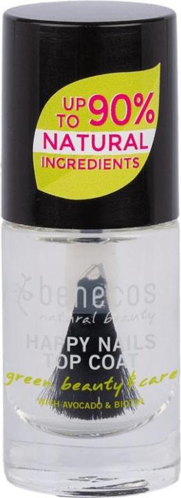 Actual product image Benecos Nail Polish crystal Top Coat (Crystal, Top coat)