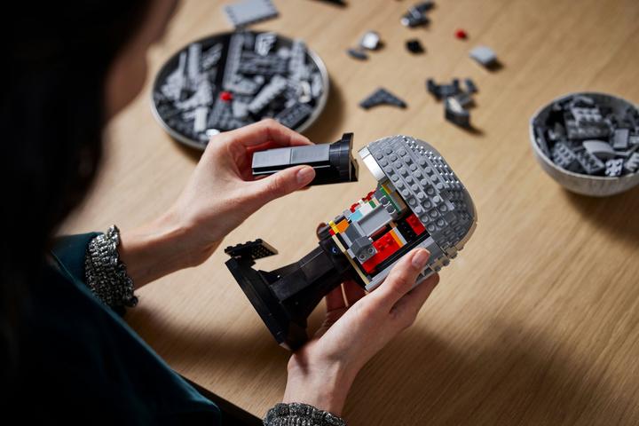 Produktbild LEGO Mandalorianer Helm (75328, LEGO Star Wars)