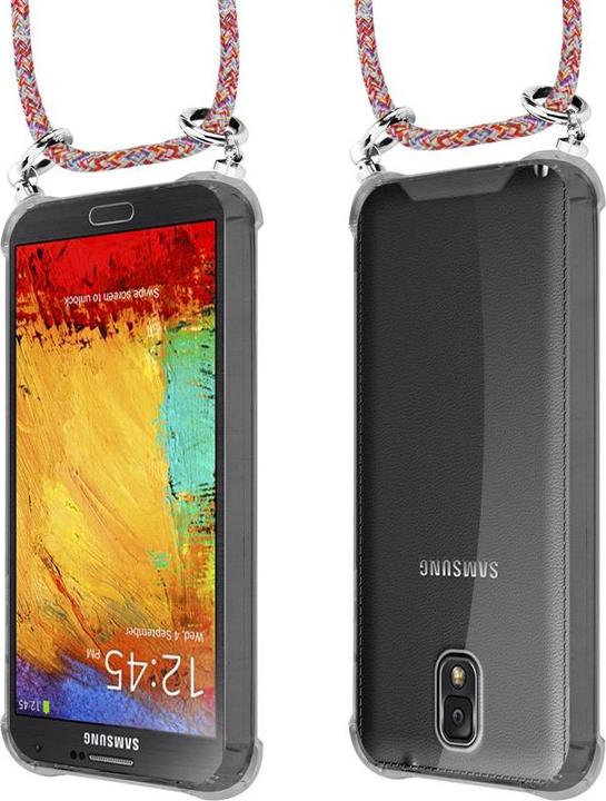 Produktbild Cadorabo TPU Handy Kette SILBER Cover