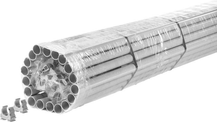 Immagine prodotto Fränkische Rohrwerke FRA FPKu-EM-F 20 Set di 2 m di guaine corazzate in plastica rigida (1 fascio = 74 m) (200 cm)