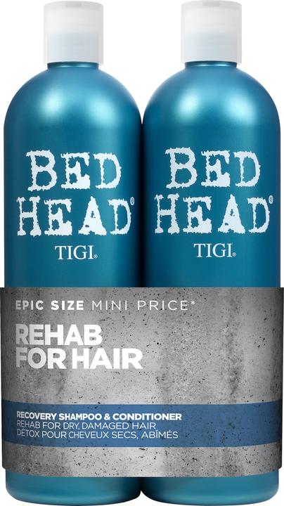 Image du produit Tigi Bed Head by Recovery Shampooing et Conditioner Set Professional Moisturising Hair Repair Treatment (1500 ml, Shampoing liquide)