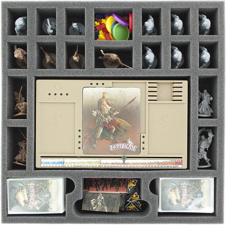 Actual product image Feldherr FH56056 - Foam Tray Set for Zombicide: Black Plague, Board Game Box