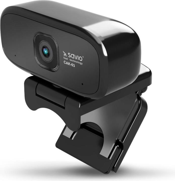 Immagine prodotto Savio Webcam Elmak USB HD CAK-03 con microfono, 1280x720 (2 Mpx)