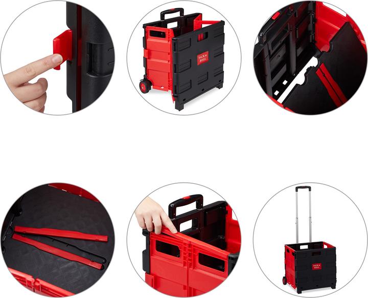 Actual product image Relaxdays Shopping trolley