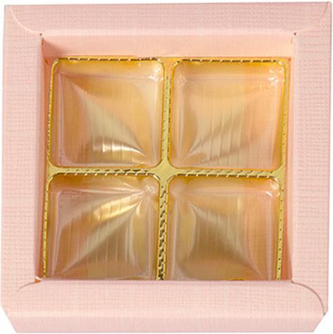 Immagine prodotto miniSchoggi Incarto di cioccolato rosa per 4 cioccolatini (4 x)