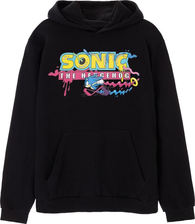 Sonic The Hedgehog Kapuzenpullover Logo