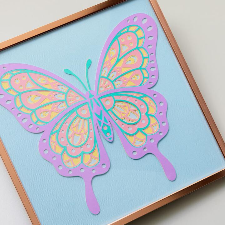Image du produit Cricut Papier à autocollants Smart 30.5 x 30.5 cm, 10 feuilles, noir (210 g/m², 10 x)