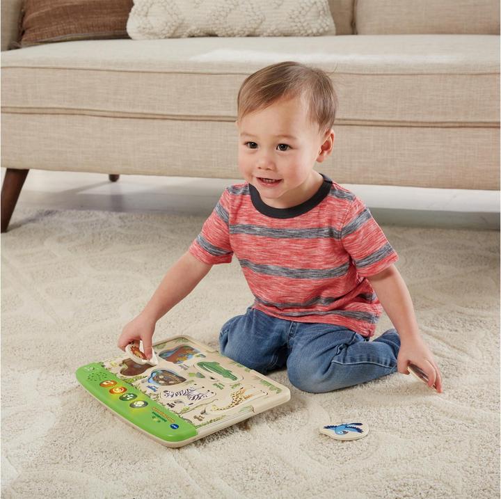 Actual product image VTech Interactive animal puzzle (6 pieces)