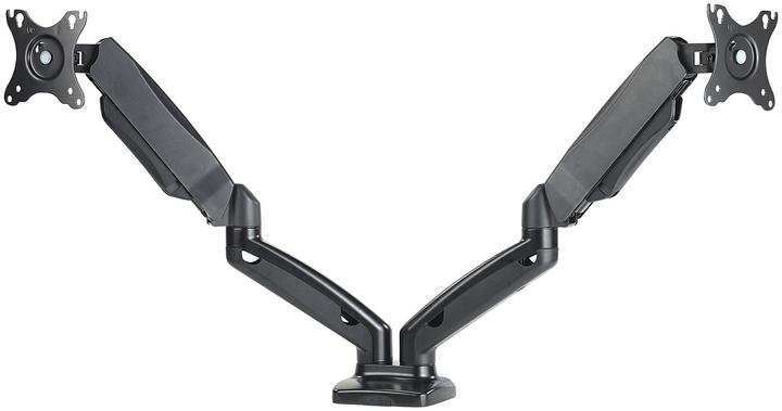 Produktbild General Office Gasgefederter Doppel-Monitor-Schwenkarm (Tisch, 27.17")