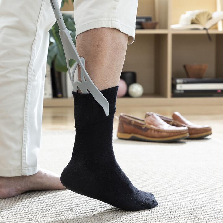 Actual product image InnovaGoods Sock aid with shoehorn