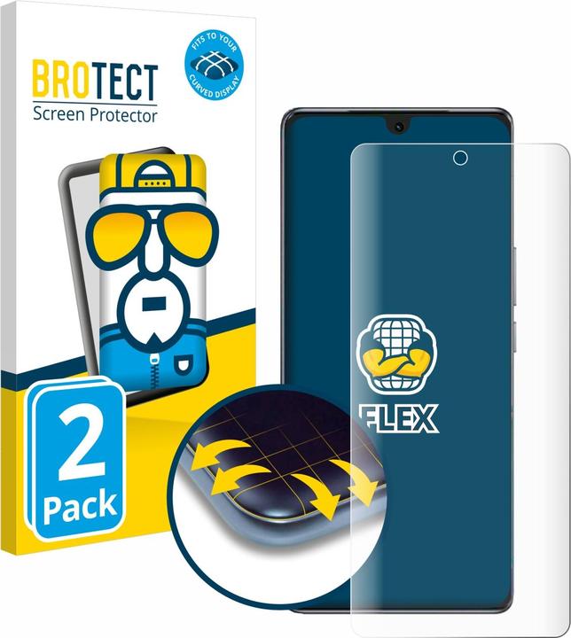 Produktbild BROTECT Full-Cover Displayschutz (2 Stück, Vivo V29 Lite)