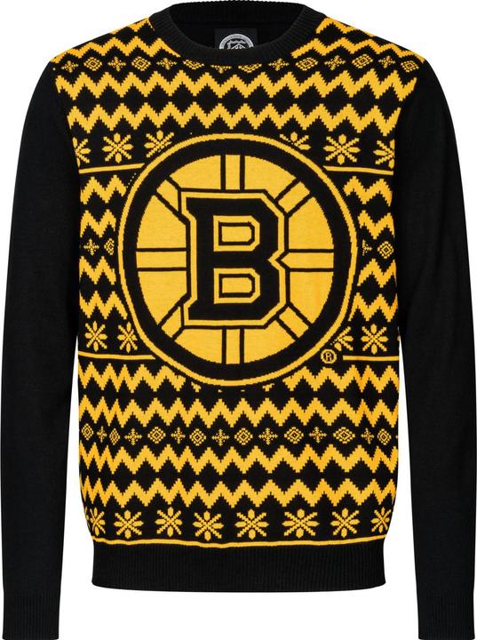 Image du produit Foco NFL Winter Ugly Sweater XMAS Knit Pullover Boston Bruins (XL)