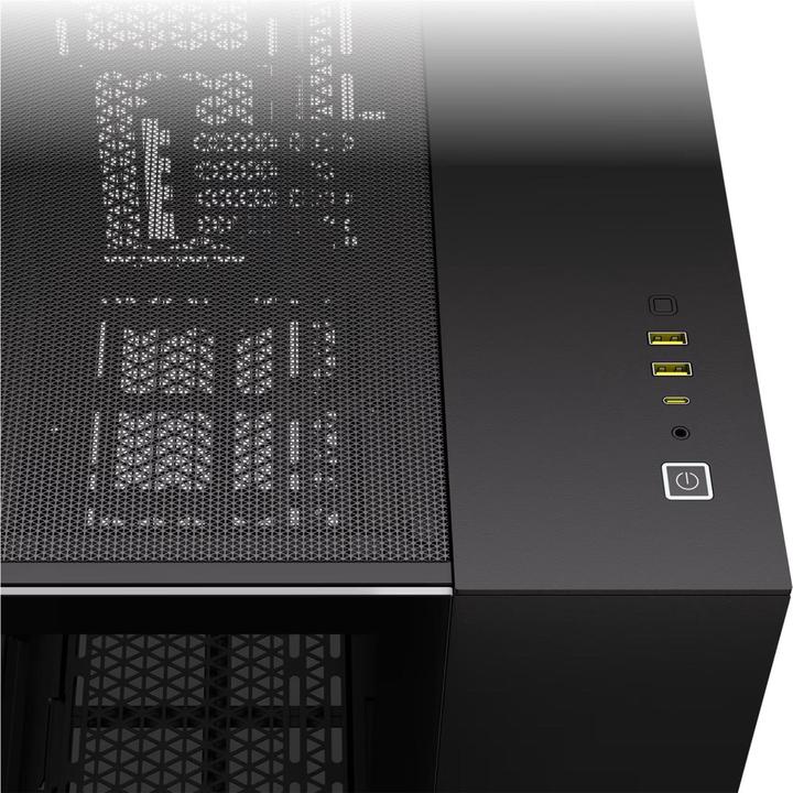 Actual product image Corsair Case iCUE 2500X RGB Midi TG black (mATX)