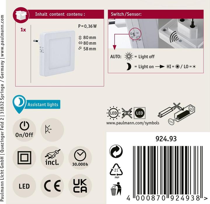 Actual product image Paulmann Esby