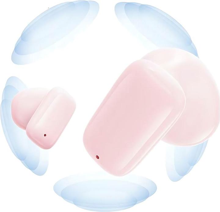 Immagine prodotto Usams Bluetooth 5.3 TWS Serie TD bezprzewodowe różowy/rosa BHUTD03 (TD22) (5 h, Senza fili)