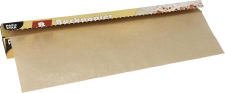 Image du produit Papstar Papier sulfurisé, largeur : 380 mm, longueur : 8 m, brun