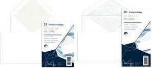 Immagine prodotto Mailmedia Busta offset bianca con fodera in seta, lunghezza D (220 x 110 mm, 25 x)