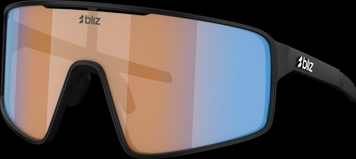 Noir mat, Nano Optics Nordic Ligh Coral - Orange w blue multi