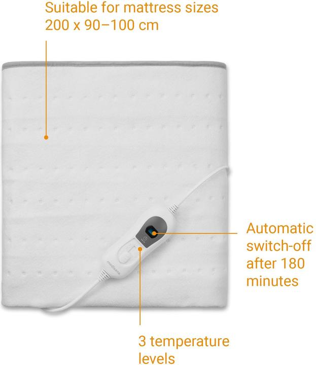 Actual product image Medisana HU 666 thermal underblanket (8 x 30 x 40 cm)