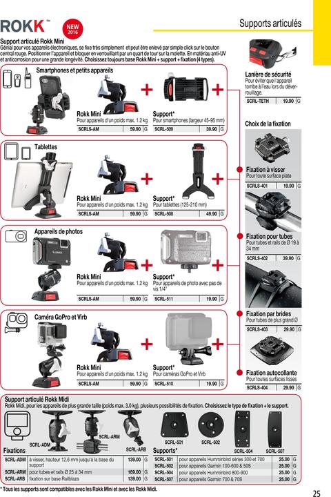 Image du produit Scanstrut Articulation Rokk Midi pour tubes/rails