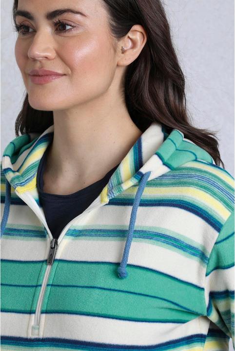 Produktbild Weird Fish Lana Kapuzenpullover mit kurzem Reissverschluss (34 D)