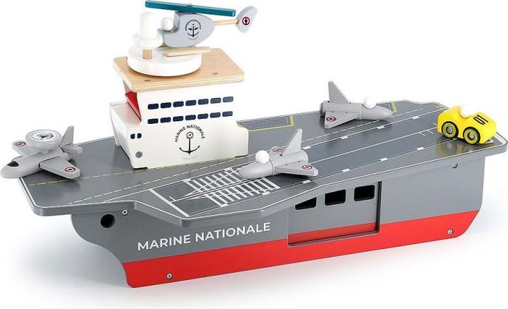 Immagine prodotto Vilac Portaerei + accessori - Marine national