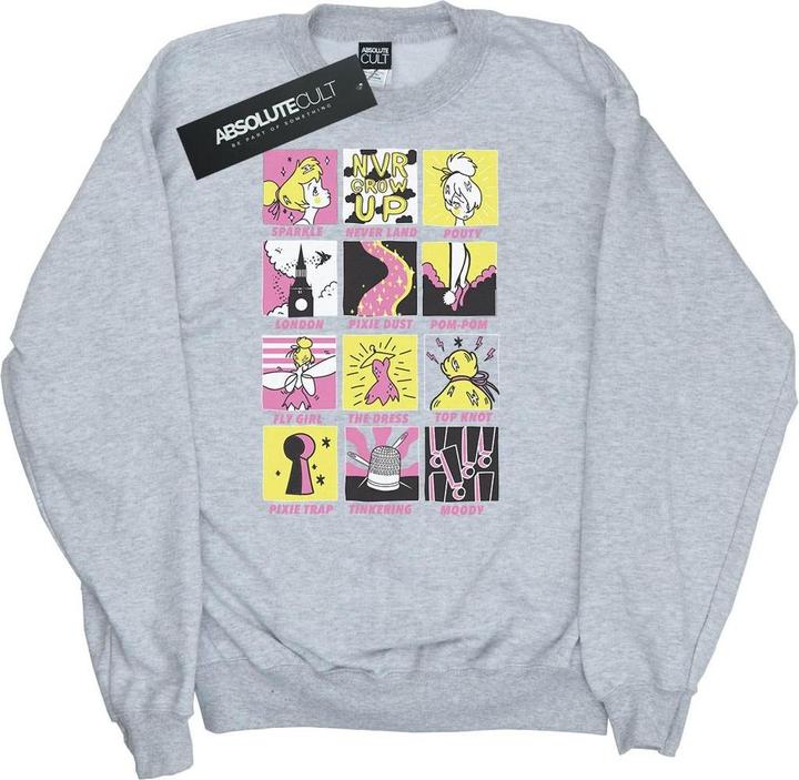 Image du produit Disney - Sweat TINKERBELL SQUARES - Fille (128)