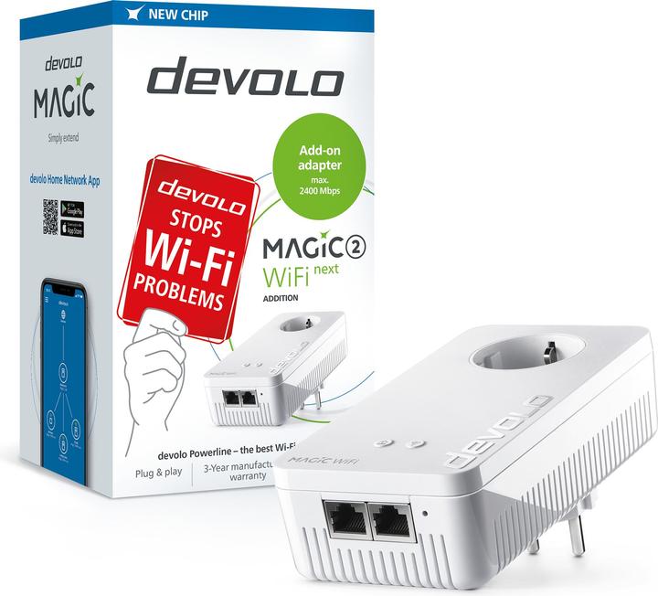 Actual product image Devolo Magic 2 WiFi Next (1200 Mbit/s)
