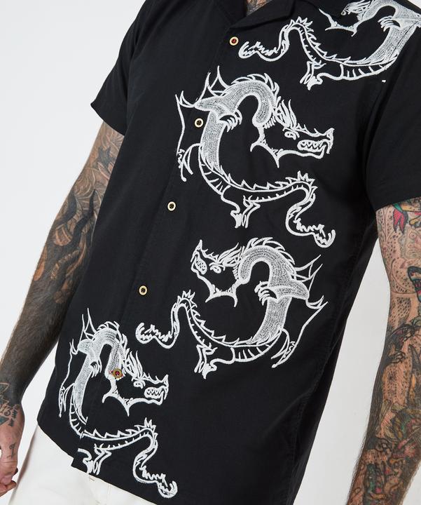 Produktbild Joe Browns Embroidered Dragon Short Sleeve Shirt (L)