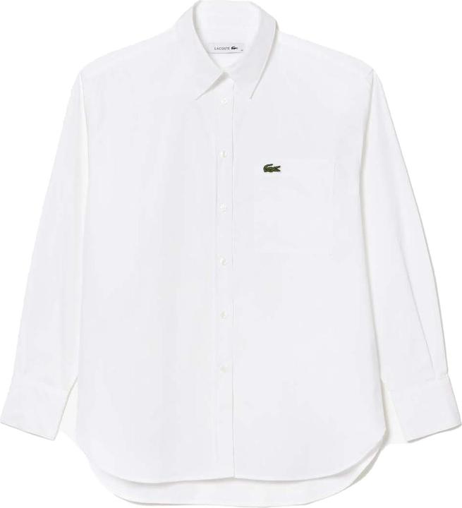 Actual product image Lacoste Womens/Ladies Pocket Oversized Shirt (36 D)