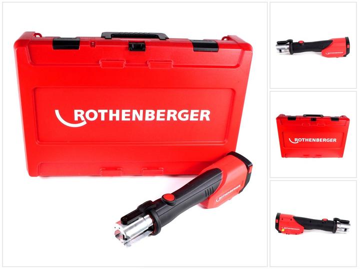 Immagine prodotto Rothenberger ROMAX 4000 Pressatrice elettroidraulica a batteria 18V in valigetta - senza batteria, s