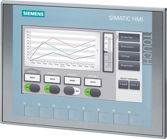 Siemens SIPLUS HMI KTP700 Basic Color PN basedon 6AV2123-2GB03-0AX0. 7inch TFT