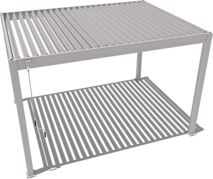 Produktbild Weide Pergola Classic 3x4m mit Lamellendach Sand (400 cm, 300 cm)