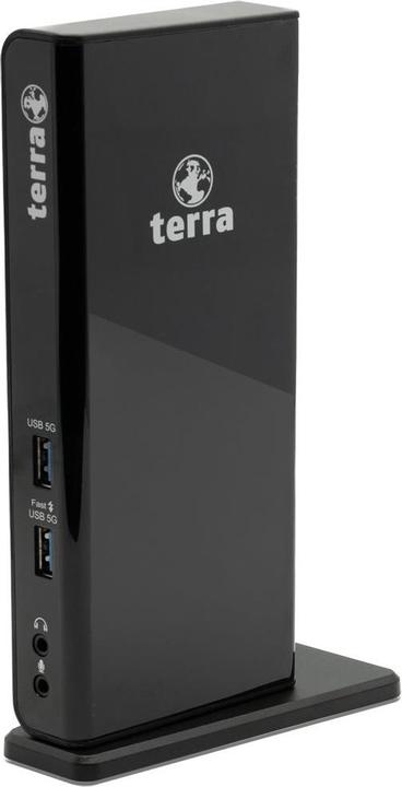 Wortmann TERRA MOBILE Station d'accueil 732 USB-A/C Dual Displ (USB-A, USB-C, 9 Ports)